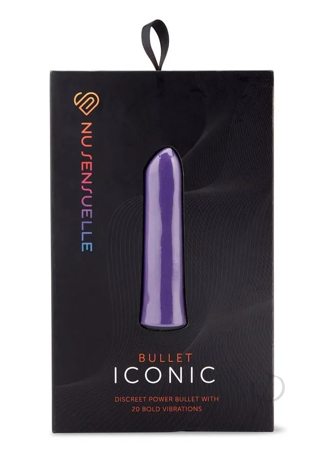 Vibrators Nu Sensuelle Nu Sensuelle Iconic Rechargeable Silicone Bullet Deep Purple Vibrators Nu Sensuelle Nu Sensuelle Iconic Rechargeable Silicone Bullet Deep Purple