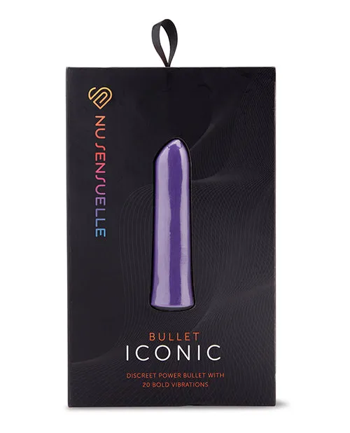 Vibrators Nu Sensuelle Nu Sensuelle Iconic Rechargeable Silicone Bullet Deep Purple Vibrators Nu Sensuelle Nu Sensuelle Iconic Rechargeable Silicone Bullet Deep Purple