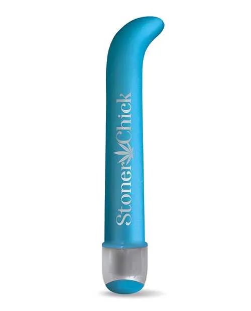 Vibrators Prints Charming Buzzed 7 GSpot Vibe Stoner Chick Blue