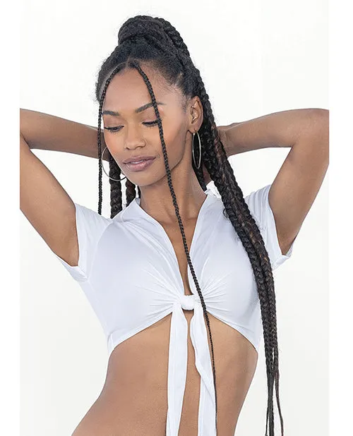 Vibrators Tie Top White OS Escante Vibrators Tie Top White OS Escante