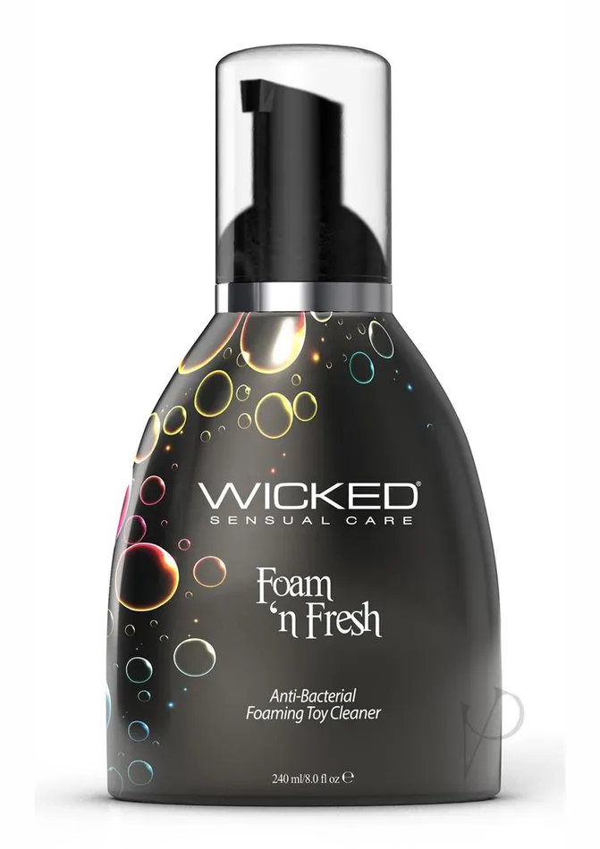 Vibrators Wicked Sensual Care Wicked Foam N Fresh Anti Bacterial Foaming Toy Cleaner 8oz Vibrators Wicked Sensual Care Wicked Foam N Fresh Anti Bacterial Foaming Toy Cleaner 8oz