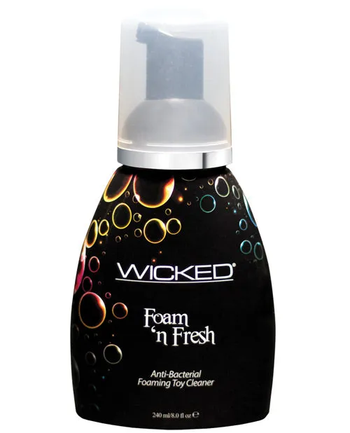 Vibrators Wicked Sensual Care Wicked Foam N Fresh Anti Bacterial Foaming Toy Cleaner 8oz