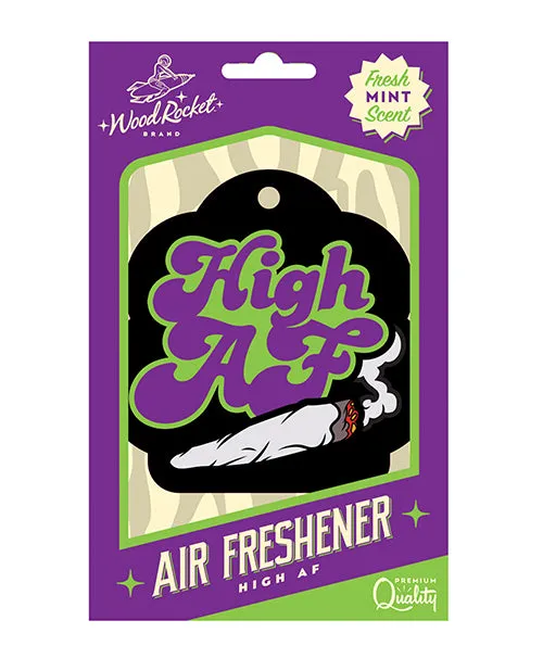 Vibrators Wood Rocket Wood Rocket High AF Air Freshener Mint