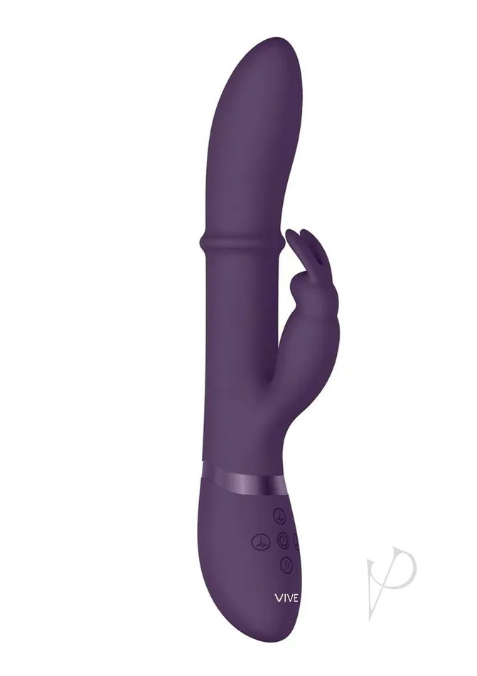Vive By Shots Vibrators Vive Halo Rechargeable Silicone Ring Rabbit Vibrator Purple Vive By Shots Vibrators Vive Halo Rechargeable Silicone Ring Rabbit Vibrator Purple