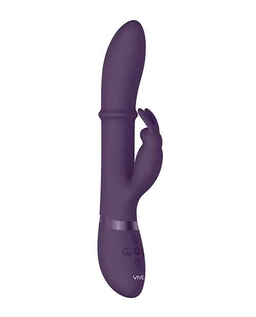 Vive By Shots Vibrators Vive Halo Rechargeable Silicone Ring Rabbit Vibrator Purple Vive By Shots Vibrators Vive Halo Rechargeable Silicone Ring Rabbit Vibrator Purple