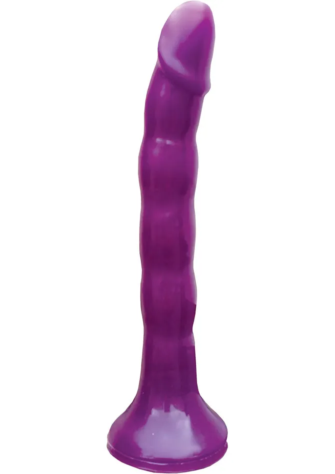 Wet Dreams Wet Dreams Skinny My StrapOn 7in Purple Female Sex Toys