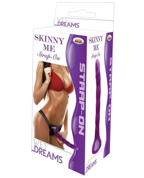 Wet Dreams Wet Dreams Skinny My StrapOn 7in Purple Female Sex Toys