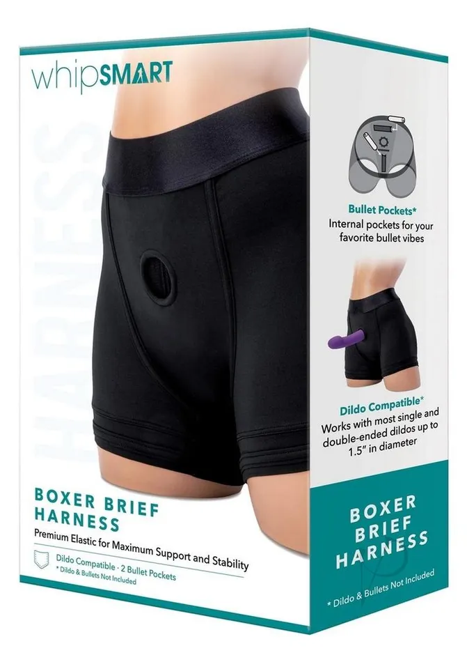Whipsmart Anal WhipSmart Soft Packing Boxer Brief XLarge Black