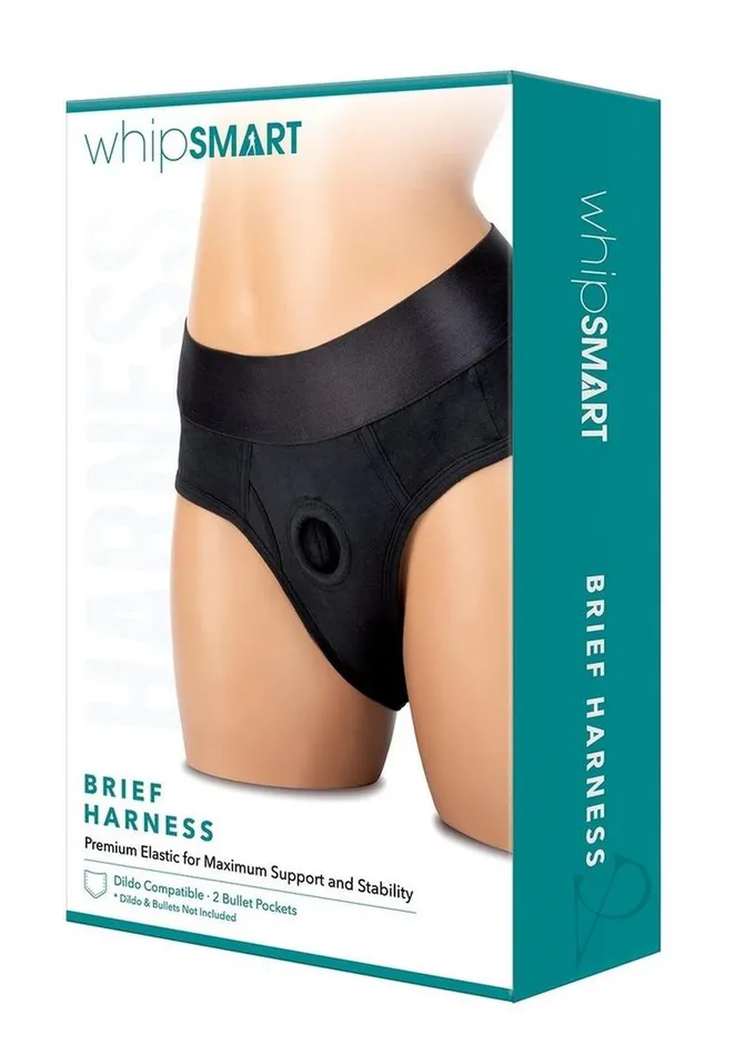 WhipSmart Brief Harness Large Black Whipsmart Female Sex Toys