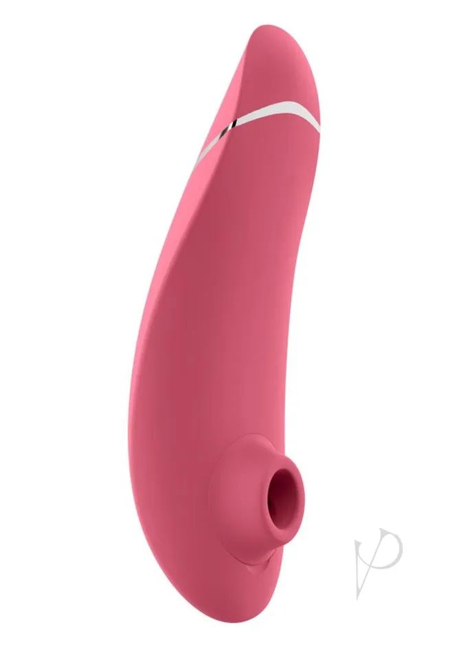 Womanizer Female Sex Toys Womanizer Premium 2 Rechargeable Silicone Clitoral Stimulator Raspberry