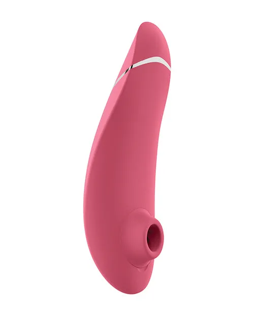 Womanizer Female Sex Toys Womanizer Premium 2 Rechargeable Silicone Clitoral Stimulator Raspberry