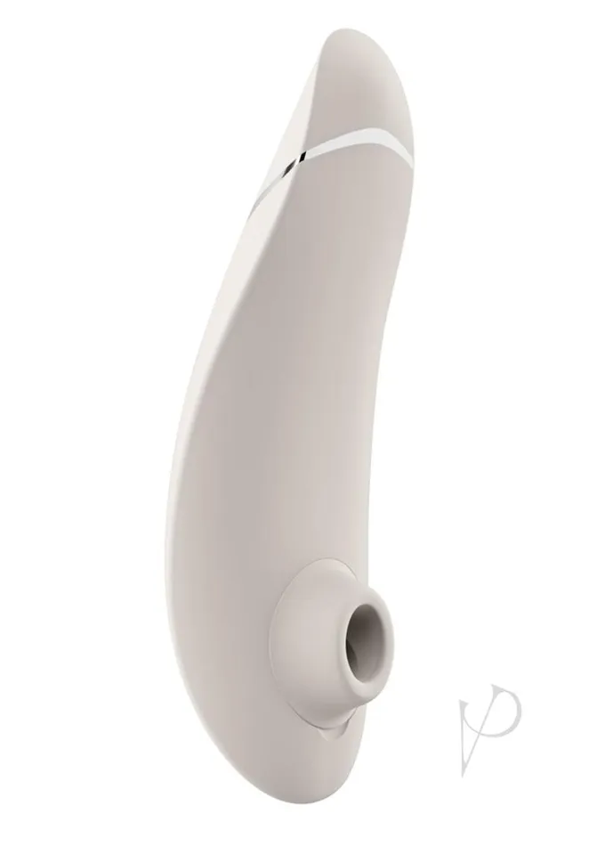 Womanizer Womanizer Premium 2 Rechargeable Silicone Clitoral Stimulator Gray Female Sex Toys