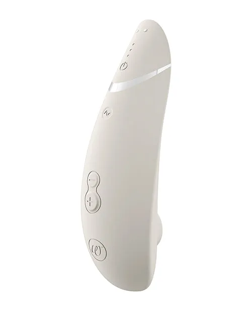Womanizer Womanizer Premium 2 Rechargeable Silicone Clitoral Stimulator Gray Female Sex Toys