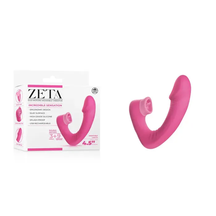 Zeta Duo Motor Wearable Vibrator Excellent Power Vibrators