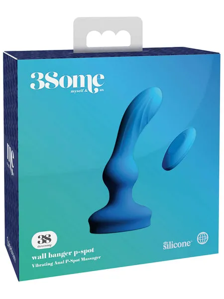 3Some Wall Banger PSpot Blue Pipedream Products Vibrators
