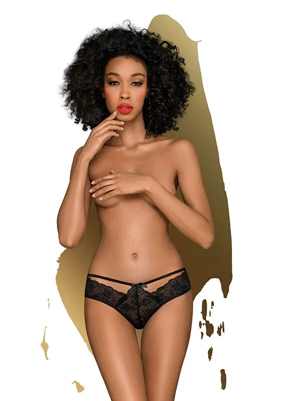 Adore Me SM Black Penthouse Lingerie Anal