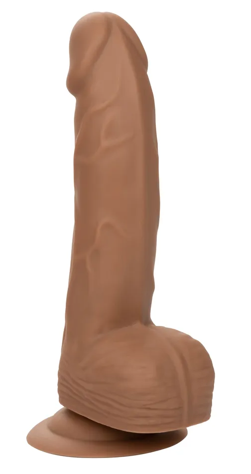 Anal CalExotics Silicone Stud 6 Inch Brown