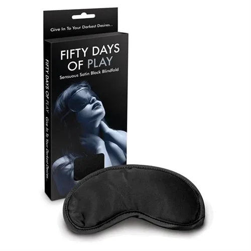 Anal Creative Conceptions Fifty Days of Play Blindfold Black