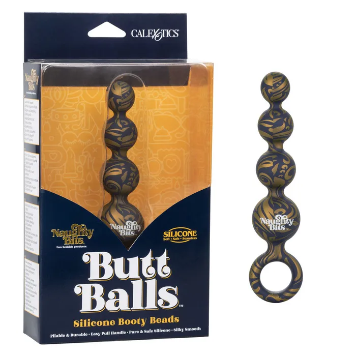 Anal Naughty Bits Butt Balls Silicone Booty Beads LuvMyToyz