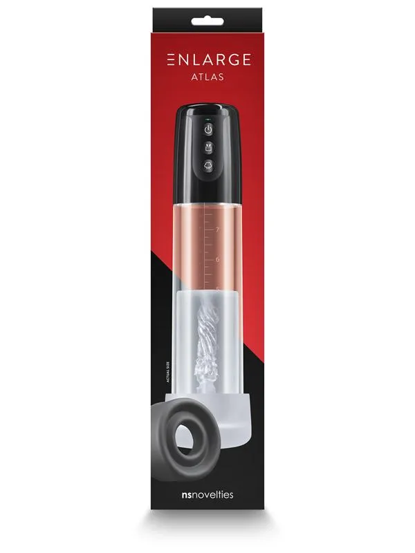 Anal NS Novelties Enlarge Atlas Pump Black Anal NS Novelties Enlarge Atlas Pump Black
