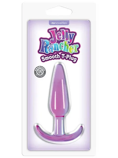 Anal NS Novelties Jelly Rancher TPlug Smooth Purple