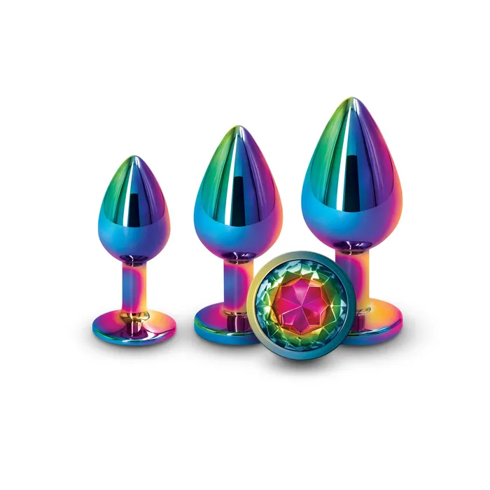 Anal nsnovelties Rear Assets Trainer Kit Multicolor Rainbow