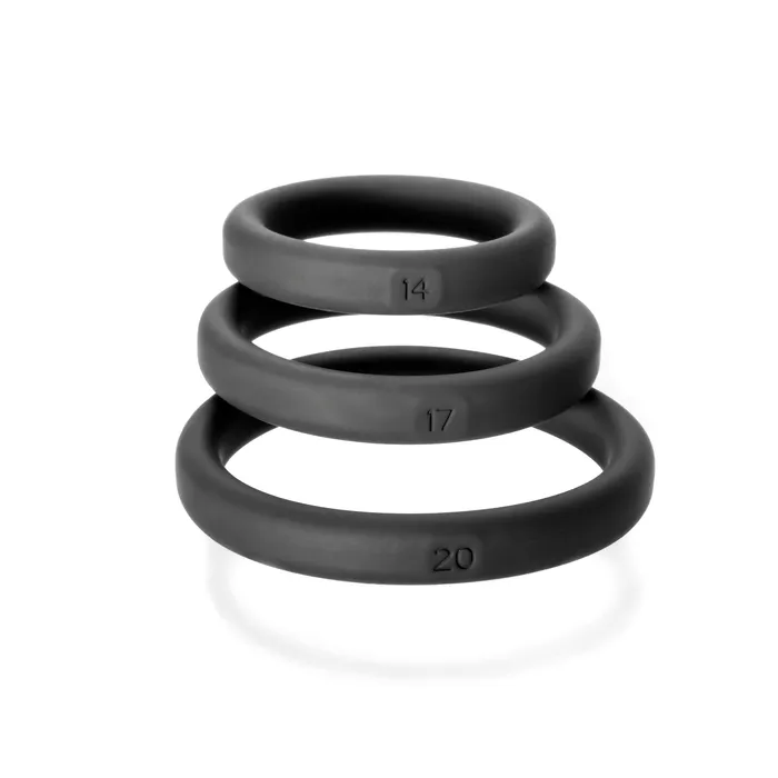 Anal Perfect Fit Xact Fit 3 Premium Silicone Rings 14 17 20