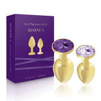 Anal RianneS Booty Plug Luxury Set 2 Gold