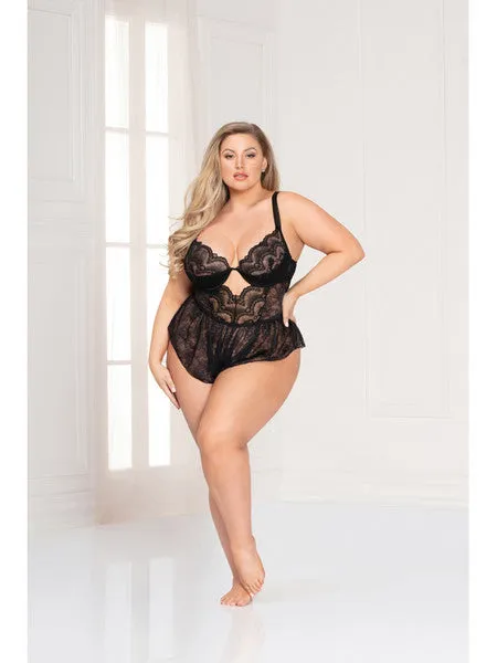 Anal Seven Til Midnight Radiance Romper 11096X Black 3X4X H