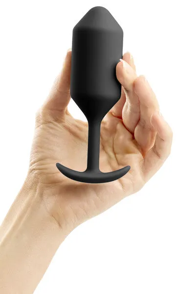BVibe Anal bvibe Snug Plug 3 Black
