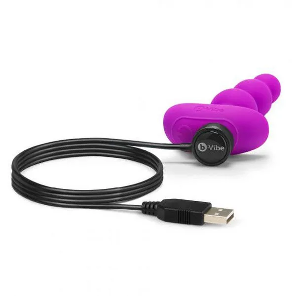 bVibe Triplet Anal Beads Fuchsia BVibe Anal