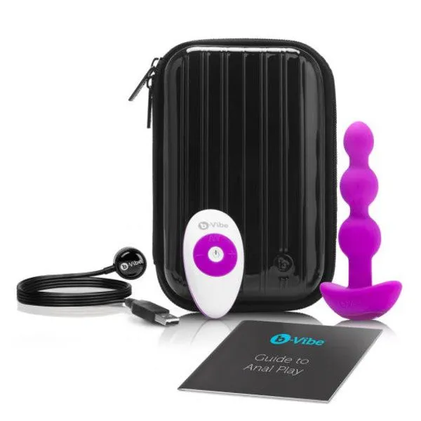 bVibe Triplet Anal Beads Fuchsia BVibe Anal