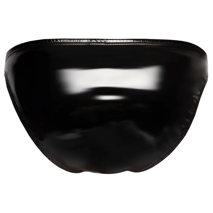 Black Level Anal Black Level Vinyl Briefs With Zip Black Black Level Anal Black Level Vinyl Briefs With Zip Black