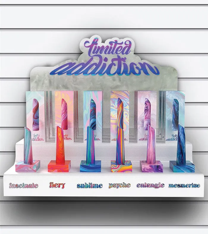 Blush Dildos Limited Addiction Merchandising Kit
