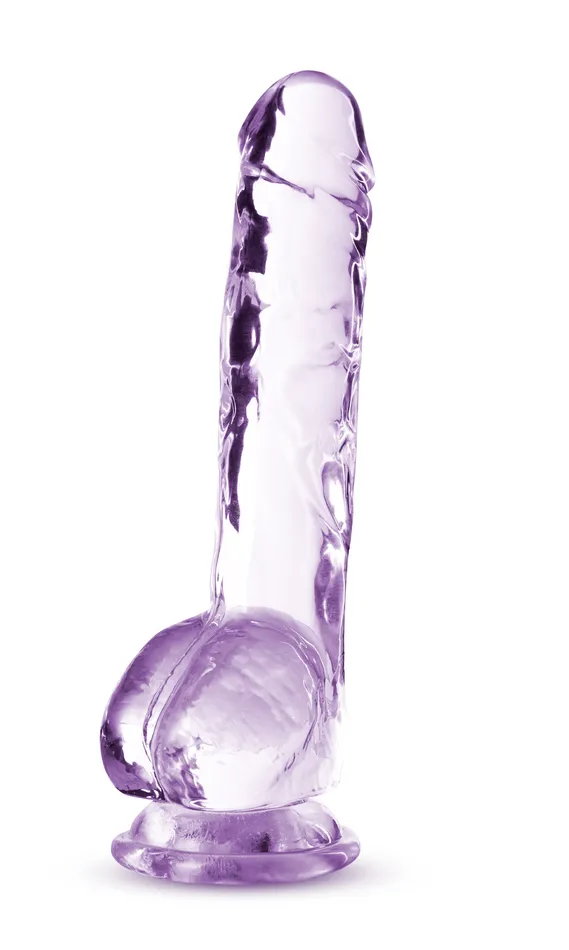 Blush Naturally Yours 8 Inch Crystalline Dildo Amethyst Dildos