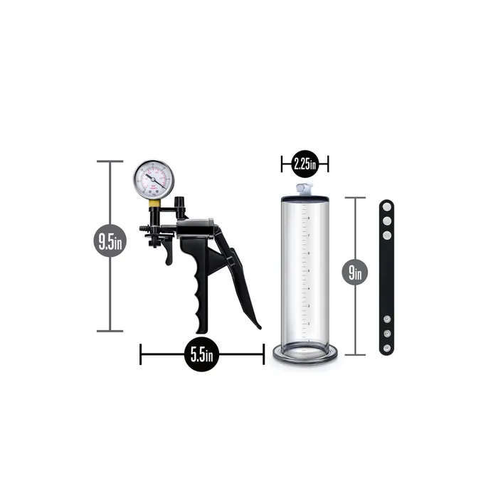 Blush Novelties Male Sex Toys Performance VX8 Premium Penis Pump