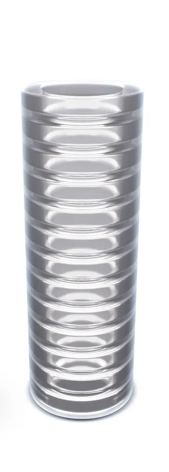 Blush Rize Ribz Glow in the Dark Self Lubricating Stroker Clear Male Sex Toys Blush Rize Ribz Glow in the Dark Self Lubricating Stroker Clear Male Sex Toys