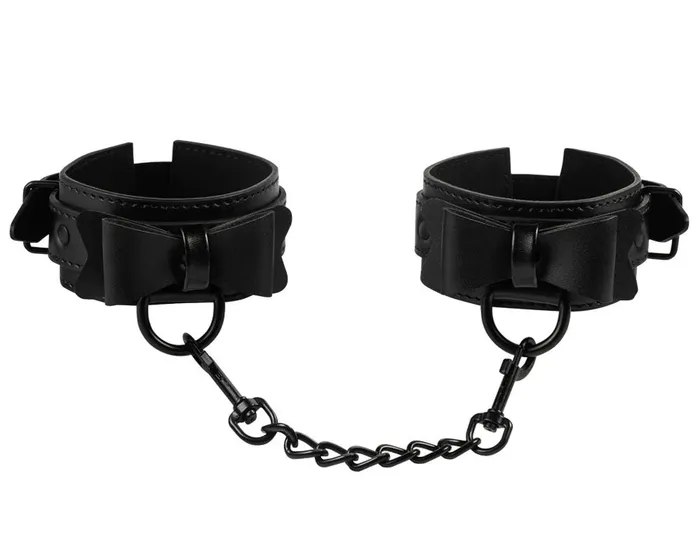 Bow Tie Cuffs Black Sportsheets Anal