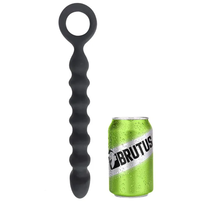 Brutus Stop Go Silicone Anal Bead Stick Black Anal