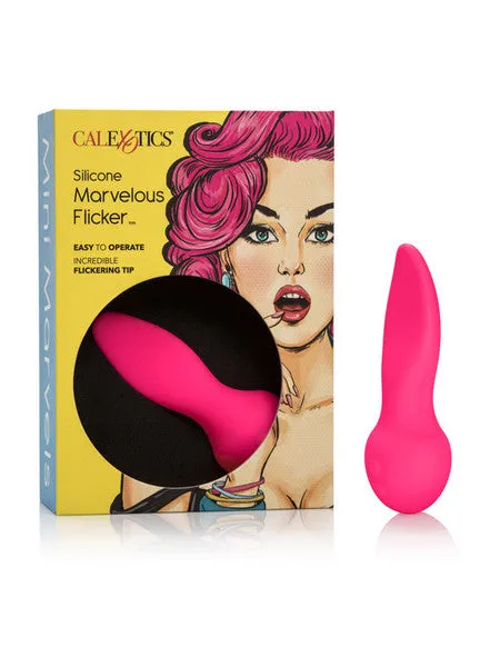 CalExotics Female Sex Toys Mini Marvels Silicone Marvelous Flicker