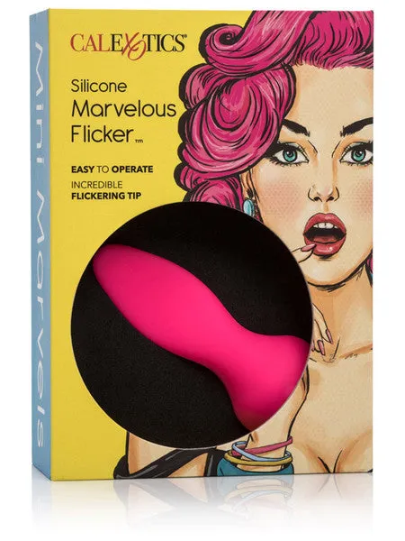 CalExotics Female Sex Toys Mini Marvels Silicone Marvelous Flicker