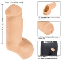 CalExotics Female Sex Toys Packer Gear 51275 cm UltraSoft Silicone STP