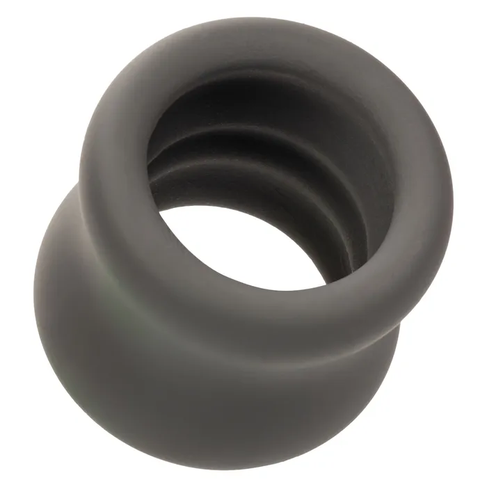CalExotics Male Sex Toys Alpha Liquid Silicone Scrotum Ring Gray Gray
