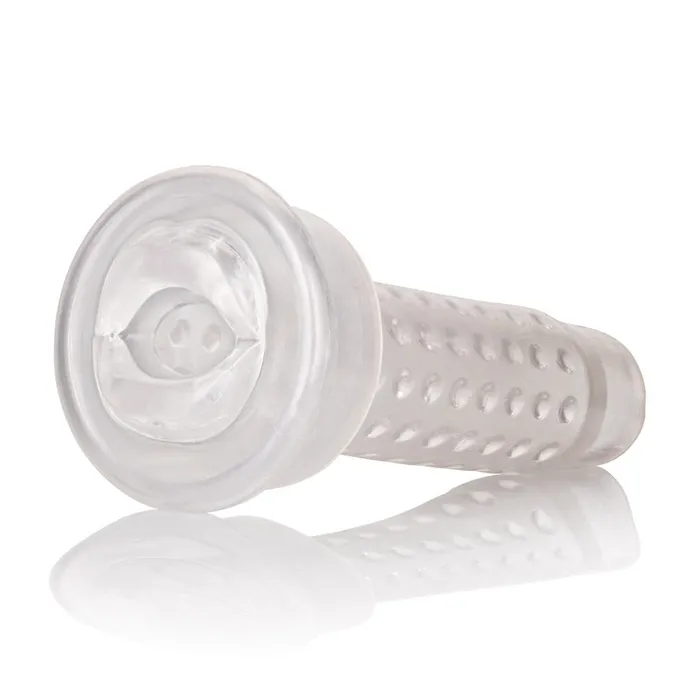 CalExotics Male Sex Toys Optimum Series Stroker Pump Sleeve Mouth