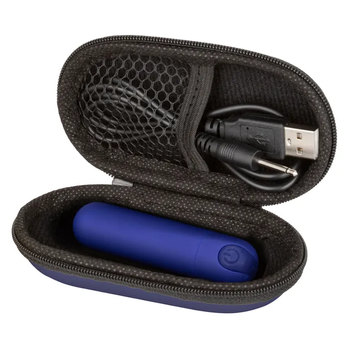 CalExotics Rechargeable Hideaway Bullet Blue Vibrators