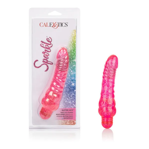 CalExotics Sparkle Glitter Jack Pink Vibrators