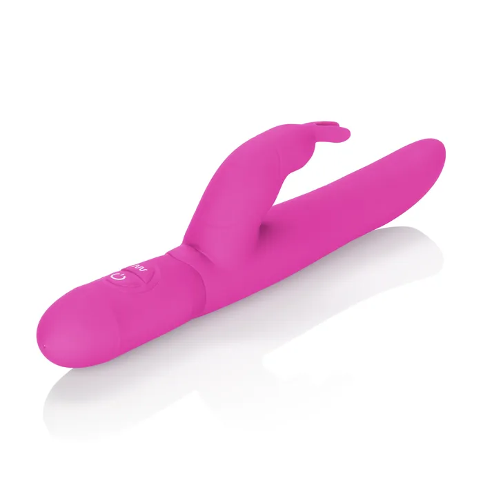 CalExotics Vibrators Posh 10Function Silicone Bounding Bunny Pink