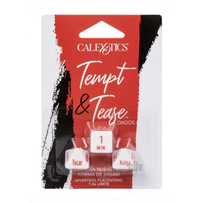 CalExotics Vibrators Tempt Tease Dados Spanish Version