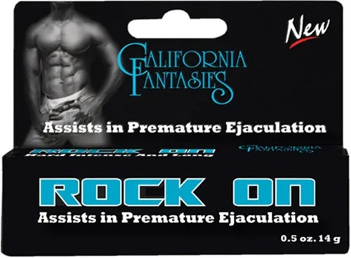 California Fantasies Female Sex Toys Rock on 05 Oz Tube Boxed