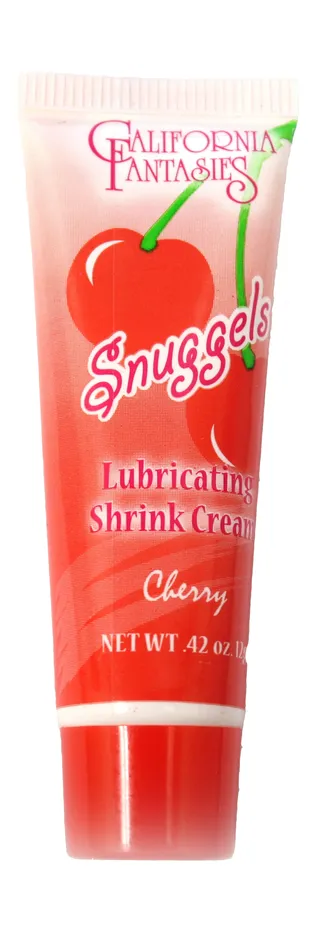 California Fantasies Vibrators Snuggels Lubricating Shrink Cream Cherry 042 Oz Tube Each California Fantasies Vibrators Snuggels Lubricating Shrink Cream Cherry 042 Oz Tube Each